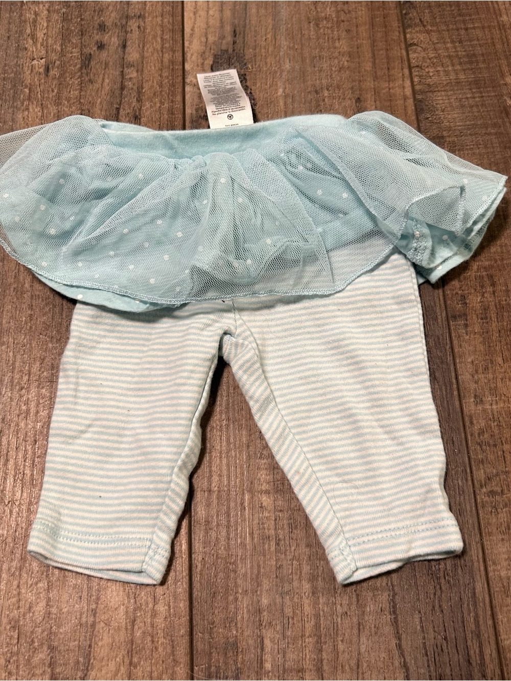 Carter's Blue‎ Tutu Legging Pants Size Newborn